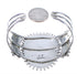 Southwestern Oyster Shell And Sterling Silver Cuff Bracelet DS55473